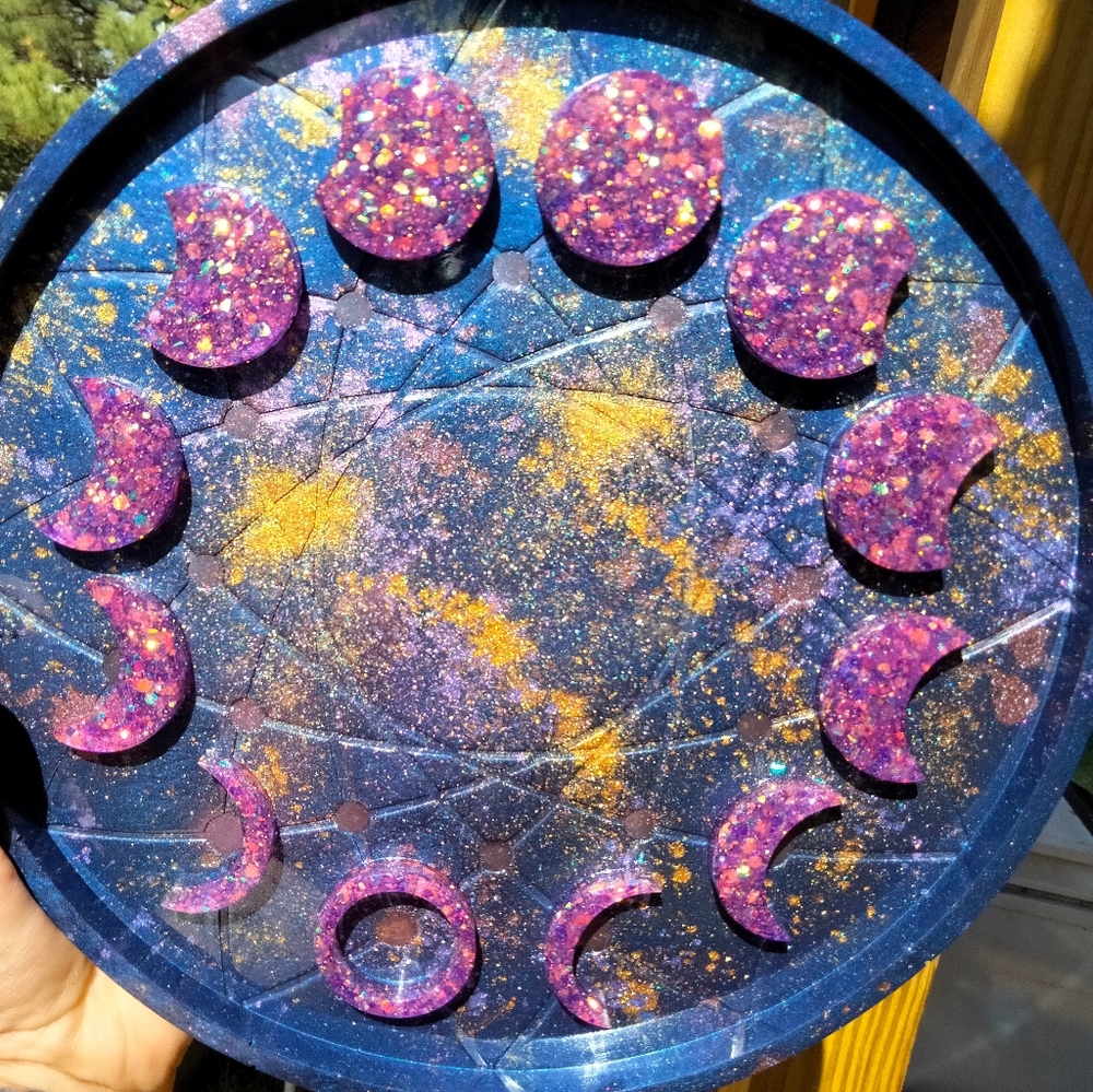 Moon phase wall decor - Picture 2 of 5